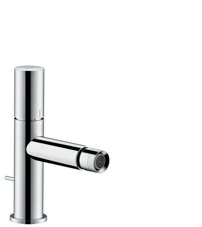 Hansgrohe AXOR Uno single-lever bidet mixer, Zero handle, pop-up waste