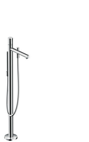 Hansgrohe AXOR Uno Single lever bath mixer, floor standing, Zerogriff, projection 264mm