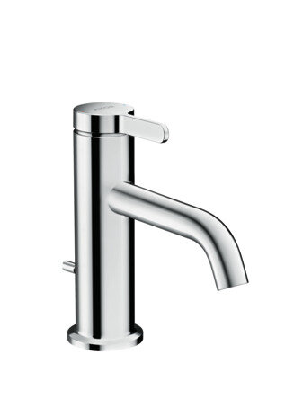 hansgrohe AXOR One single-lever basin mixer 70 with lever handle and pop-up waste, 130 mm projection, 48000