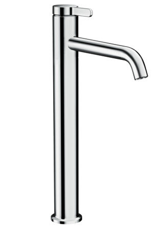 hansgrohe AXOR One single-lever basin mixer 260 with lever handle and waste, 180 mm projection, 48002