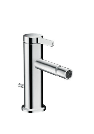 hansgrohe AXOR One single lever bidet mixer with pop-up waste, projection 113 mm, 48210