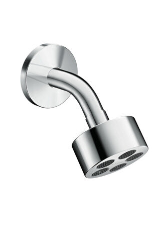 hansgrohe AXOR One shower head 75 1 spray type water-saving with shower arm, projection 116 mm, 48490