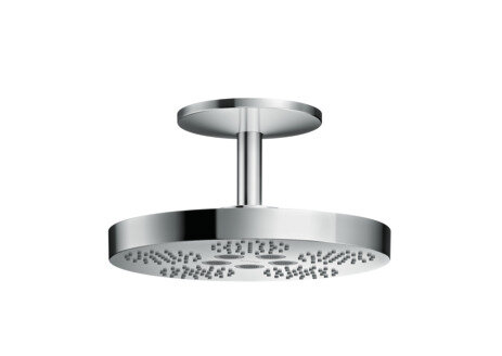 hansgrohe AXOR One shower head 280 2 spray types with ceiling connection, 48494