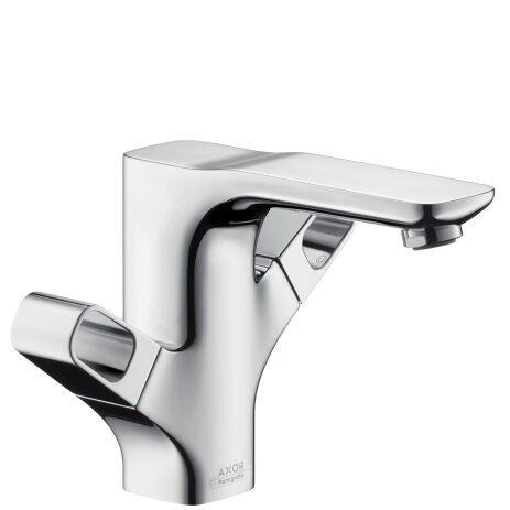 Hansgrohe Axor Urquiola 2-handle basin mixer 120 with pop-up waste