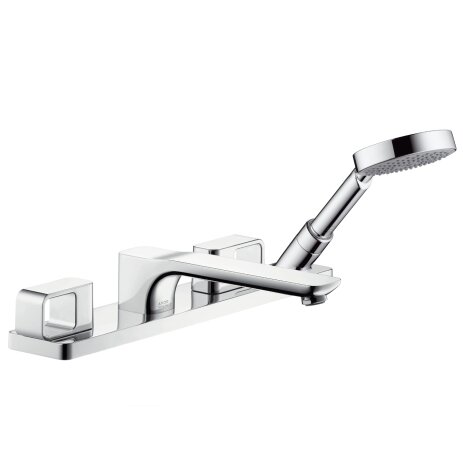 Hansgrohe Axor Urquiola 4-hole tiled edge fitting, projection 198mm