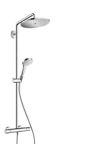 Hansgrohe Croma Select S Showerpipe 280 1jet with thermostat, chrome