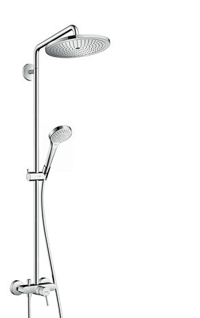 Hansgrohe Croma Select S Showerpipe 280 1jet with single-lever mixer, chrome