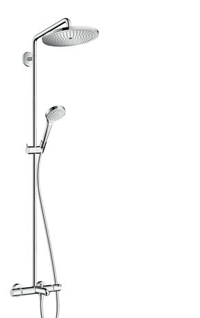 Hansgrohe Croma Select S Showerpipe 280 1jet with bath thermostat, chrome