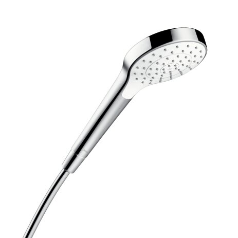 Hansgrohe Croma Select S hand shower 1jet EcoSmart, 26805400, white/chrome