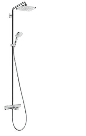 hansgrohe Croma E Showerpipe 280 1jet with bath thermostat