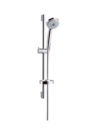 Hansgrohe Croma 100 Shower set Multi with shower bar 65 cm and soap dish, 27775000, chrome