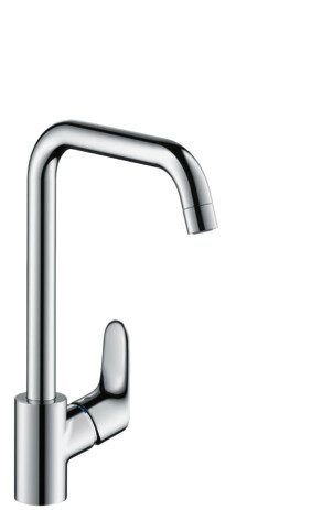 Hansgrohe Focus M41 single lever kitchen mixer 260, low pressure, 1jet, chrome