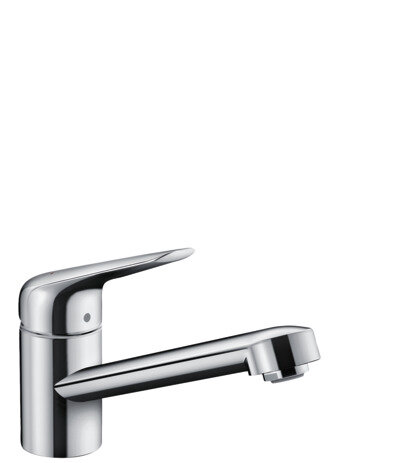 Hansgrohe Focus M42 Single lever kitchen mixer 100, CoolStart, 1jet, chrome