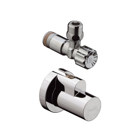 Hansgrohe angle valve with slipcase