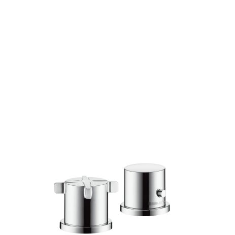 Hansgrohe Axor Citterio E 2-hole bath rim fitting with thermostat