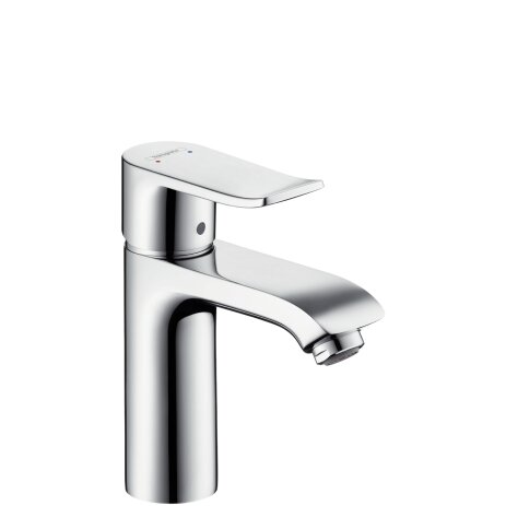 Hansgrohe Metris single-lever basin mixer 110, for open water heaters, with pop-up waste 31080000