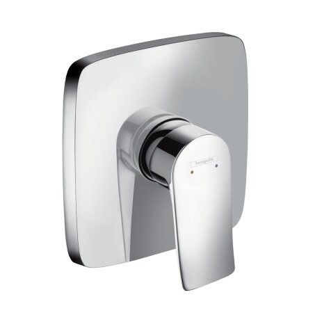 Hansgrohe Metris single-lever concealed shower mixer, square, chrome 31456000, 1 consumer