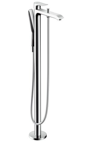 Hansgrohe Metris single-lever bath mixer, floor standing, 209mm projection