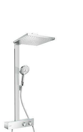 Hansgrohe Raindance E Showerpipe 300 1jet, with ShowerTablet 350, 1 consumer, 27361000, chrome