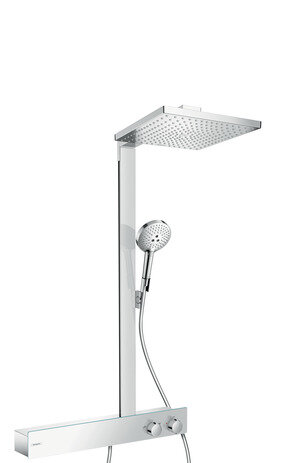 Hansgrohe Raindance E Showerpipe 300 1jet, with ShowerTablet 600, 1 consumer, 27363000, chrome