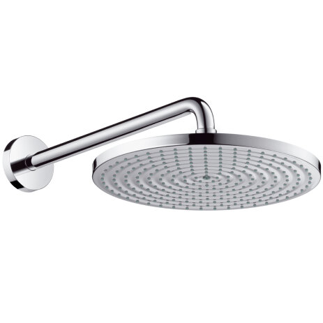 Hansgrohe Raindance AIR 300mm overhead shower with shower arm 389mm