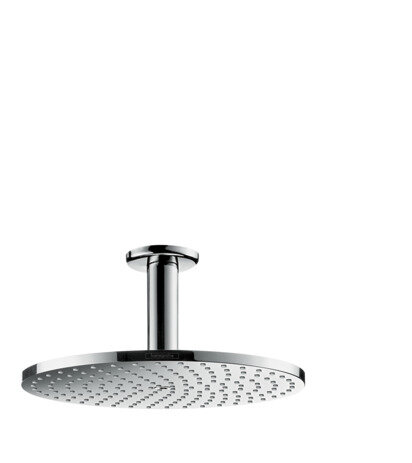 hand-sized Raindance S overhead shower 240 1jet PowderRain with ceiling connection, chrome