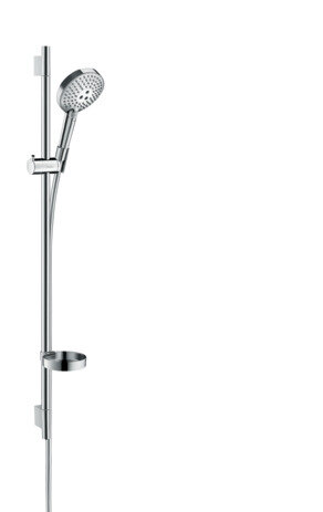 Hansgrohe Raindance Select S Brauseset 120 3jet P mit Brausestange 90 cm, 27667000, chrom