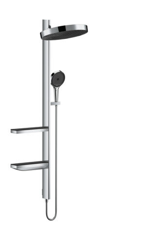 hansgrohe Rainfinity Showerpipe 360 1jet flush-mounted