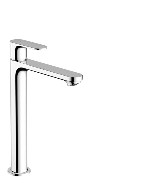 hansgrohe Rebris S single lever basin mixer 240 CoolStart water saving+, with drain set, projection 169 mm, 72590