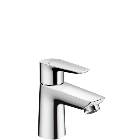 hansgrohe Talis E single-lever basin mixer 80, pop-up waste, 96mm projection