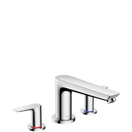 hansgrohe Talis E 3-hole bath rim mixer, projection 196 mm 717470000