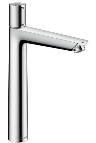 hansgrohe Talis Select E single-lever basin mixer 240, pop-up waste, 183mm projection