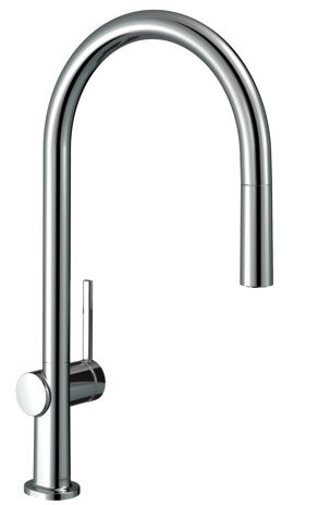 hansgrohe Talis M54 single-lever kitchen mixer 210, pull-out spout, 1jet