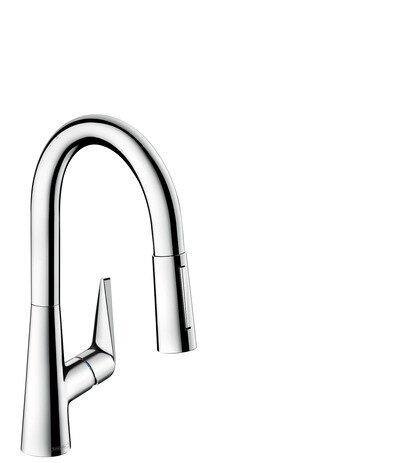 Hansgrohe Talis S M51 Single lever kitchen mixer 160, pull-out shower, 2jet, sBox