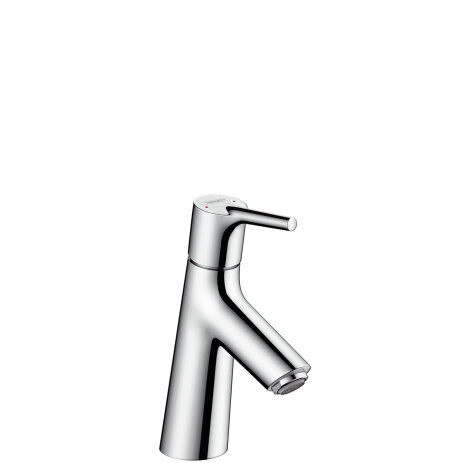 Hansgrohe Talis S single lever washbasin mixer 80, pop-up waste, 97mm projection