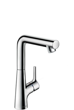 hansgrohe Talis S single-lever basin mixer 210, pop-up waste, 120° swivel spout, 162mm projection, ...