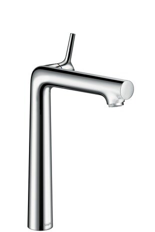 Hansgrohe Talis S single lever washbasin mixer 250, pop-up waste, throat 201mm