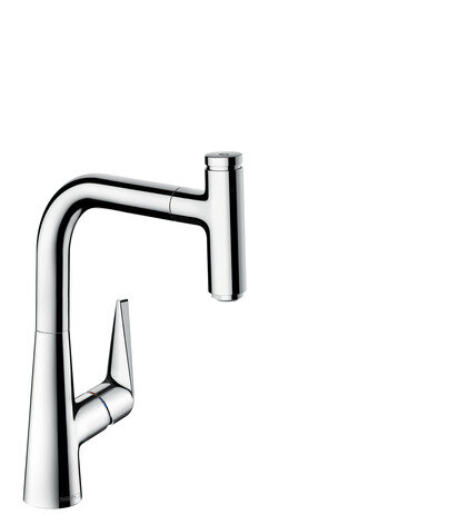 Hansgrohe Talis Select M51 Single lever kitchen mixer 220, pull-out spout, 1jet