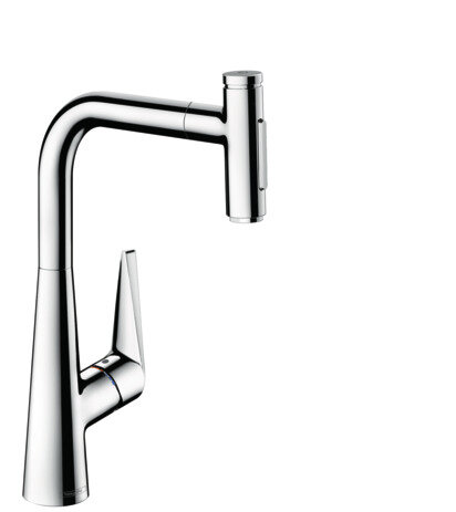 hansgrohe Talis Select M51 single-lever kitchen mixer 300, pull-out shower, 2jet