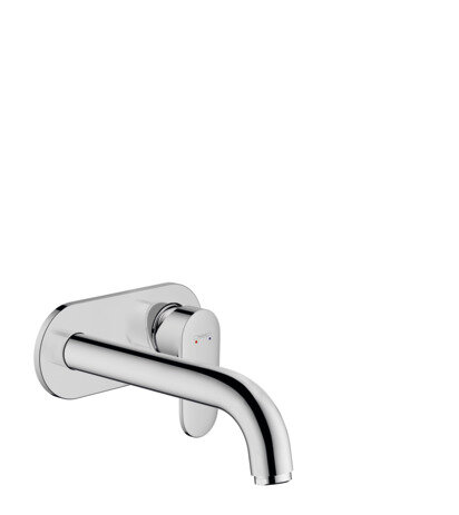 hansgrohe Vernis Blend single lever concealed washbasin mixer for wall mounting with spout 20.5 cm, ...