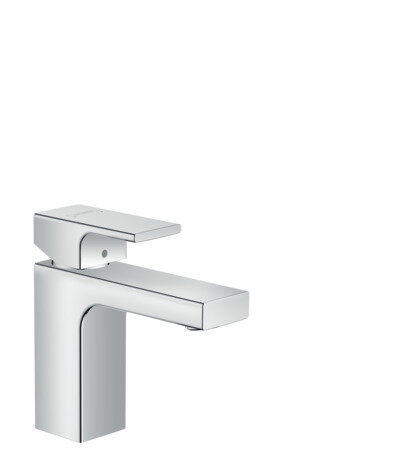 hansgrohe Vernis Shape single lever basin mixer 100 with pop-up waste, projection 110 mm, 71561