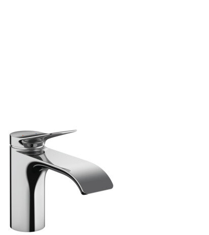 Hansgrohe Vivenis, single lever basin mixer 80 with pop-up waste, projection 133 mm, 75010