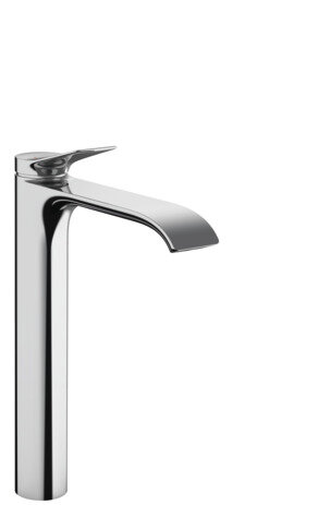 Hansgrohe Vivenis, single lever basin mixer 250 for wash basins with pop-up waste, projection 191 mm...