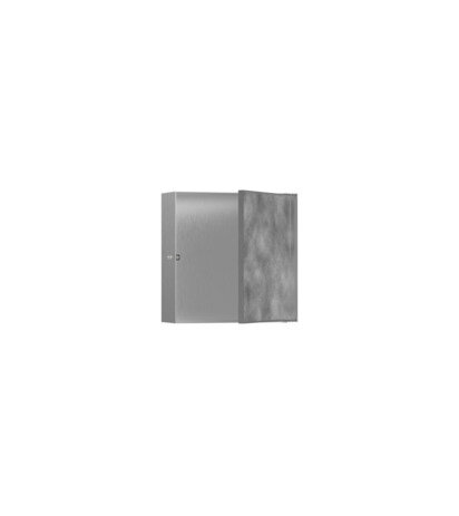 hansgrohe XtraStoris Rock wall niche with tileable door 300x300x100 mm, 56085