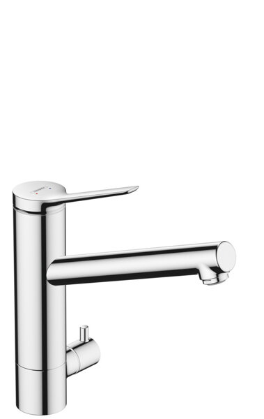 Hansgrohe Zesis M33 Einhebel-Küchenarmatur ComfortZone 200, Geräteabsperrventil, CoolStart, 1 Stra...