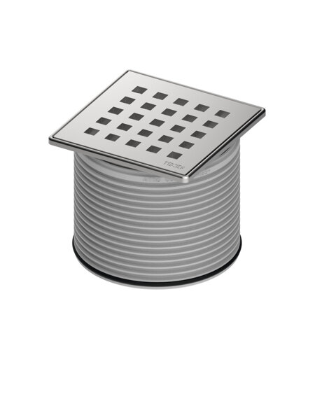 TECEdrainpoint S grate frame, stainless steel, 100x100mm, incl. design grate quadratum, 3660007