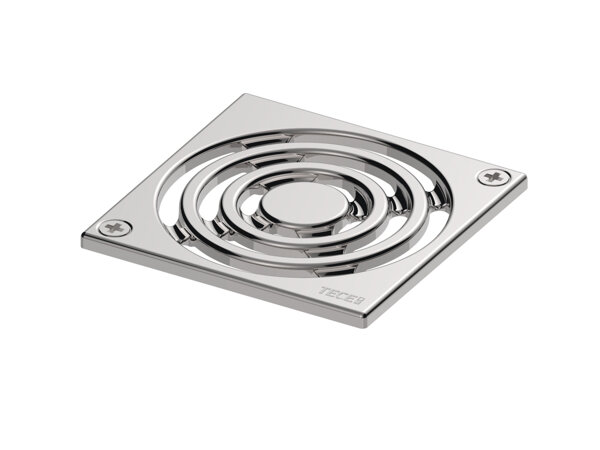 TECEdrainpoint S design grate, stainless steel, 100mm, screwable, 3665000