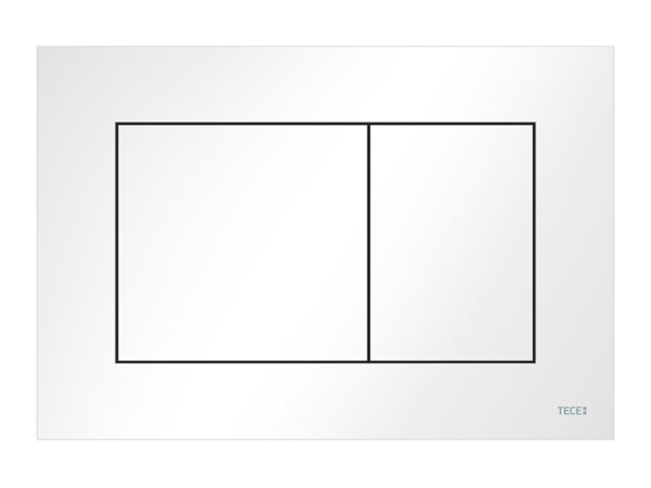 TECEnow WC actuation plate for dual flush technology, 92404