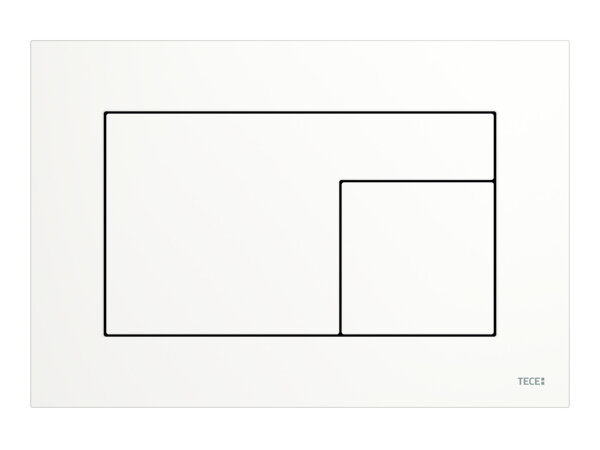 TECE WC actuation plate TECEvelvet, for dual flush technology, 220x150x5mm, 92407