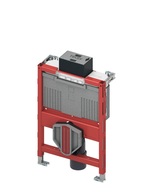 TECEprofil WC module with Uni 750 flushing cistern, height 750mm, 9300291